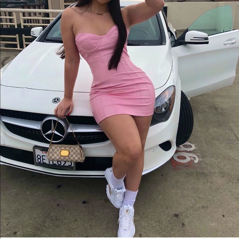 Endless Dream PU Fashion Nova Dress❤️